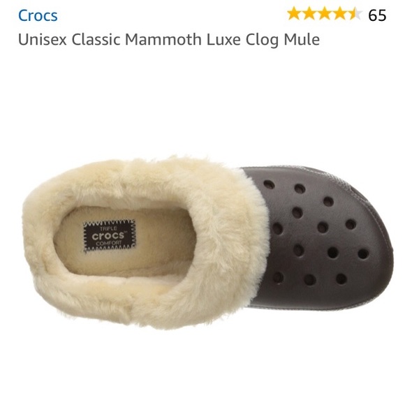 crocs mammoth luxe clog